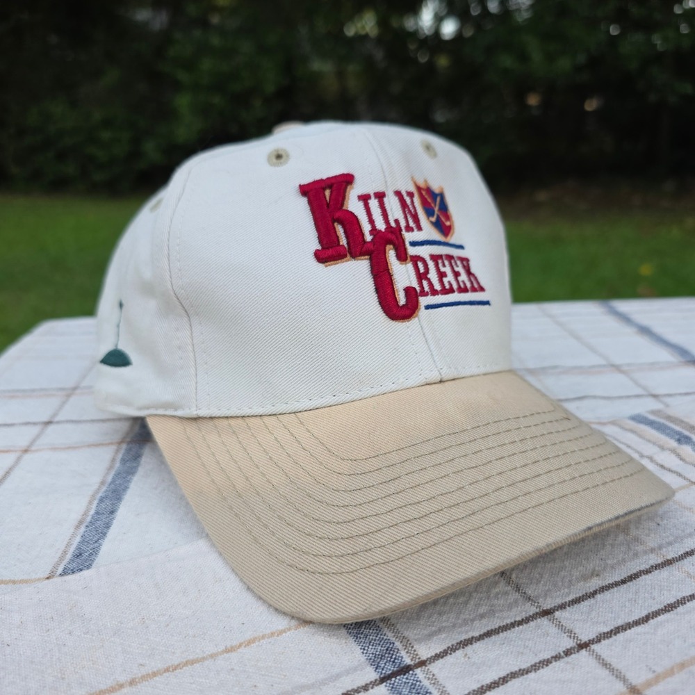 Vintage‎ Kiln Creek Golf Hat Cap Dad Adjustable Retro 90s Ahead Headgear